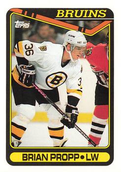 1990-91 Topps - Collector's Edition (Tiffany) #8 Brian Propp Front