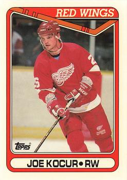1990-91 Topps - Collector's Edition (Tiffany) #55 Joey Kocur Front