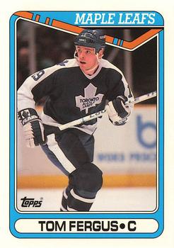 1990-91 Topps - Collector's Edition (Tiffany) #63 Tom Fergus Front