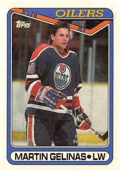1990-91 Topps - Collector's Edition (Tiffany) #64 Martin Gelinas Front