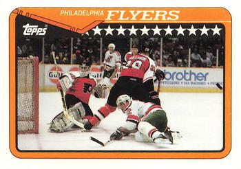 1990-91 Topps - Collector's Edition (Tiffany) #80 Philadelphia Flyers Front