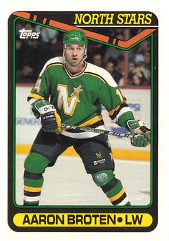 1990-91 Topps - Collector's Edition (Tiffany) #118 Aaron Broten Front