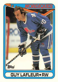 1990-91 Topps - Collector's Edition (Tiffany) #142 Guy Lafleur Front