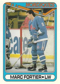 1990-91 Topps - Collector's Edition (Tiffany) #176 Marc Fortier Front