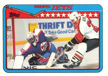1990-91 Topps - Collector's Edition (Tiffany) #180 Winnipeg Jets Front