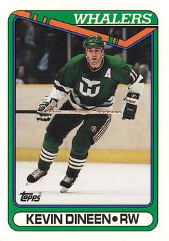 1990-91 Topps - Collector's Edition (Tiffany) #213 Kevin Dineen Front