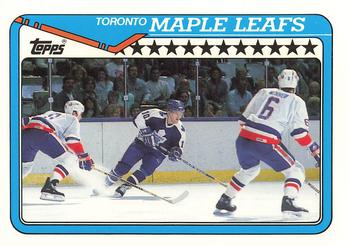 1990-91 Topps - Collector's Edition (Tiffany) #241 Toronto Maple Leafs Front