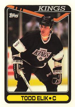 1990-91 Topps - Collector's Edition (Tiffany) #352 Todd Elik Front