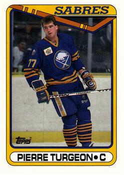 1990-91 Topps - Collector's Edition (Tiffany) #66 Pierre Turgeon Front
