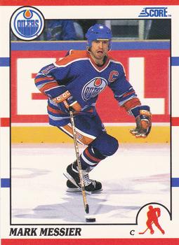 1990-91 Score Hottest and Rising Stars #33 Mark Messier Front