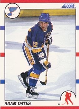 1990-91 Score Hottest and Rising Stars #41 Adam Oates Front