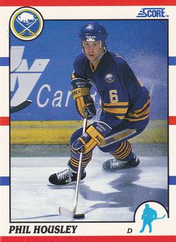 1990-91 Score Hottest and Rising Stars #63 Phil Housley Front