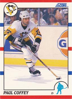 1990-91 Score Hottest and Rising Stars #65 Paul Coffey Front