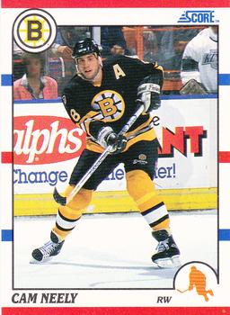 1990-91 Score Hottest and Rising Stars #67 Cam Neely Front