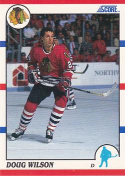 1990-91 Score Hottest and Rising Stars #68 Doug Wilson Front