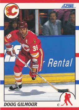 1990-91 Score Hottest and Rising Stars #69 Doug Gilmour Front