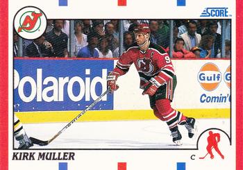 1990-91 Score Hottest and Rising Stars #71 Kirk Muller Front