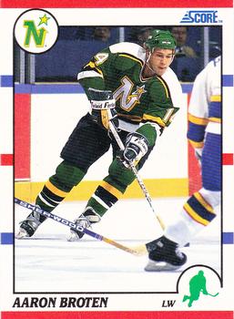 1990-91 Score Hottest and Rising Stars #72 Aaron Broten Front