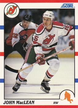 1990-91 Score Hottest and Rising Stars #83 John MacLean Front