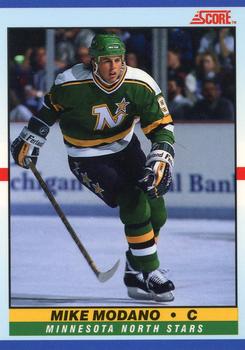 1990-91 Score Young Superstars #20 Mike Modano Front