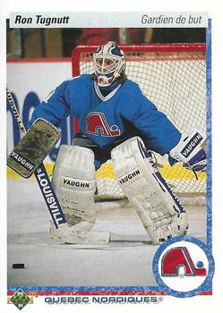 1990-91 Upper Deck French #27 Ron Tugnutt Front