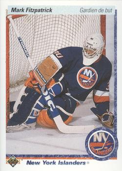 1990-91 Upper Deck French #37 Mark Fitzpatrick Front