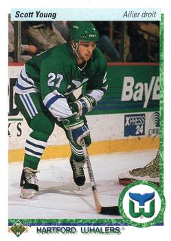 1990-91 Upper Deck French #87 Scott Young Front
