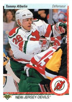 1990-91 Upper Deck French #88 Tommy Albelin Front