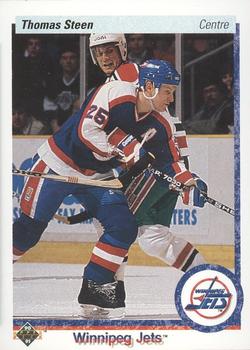 1990-91 Upper Deck French #94 Thomas Steen Front