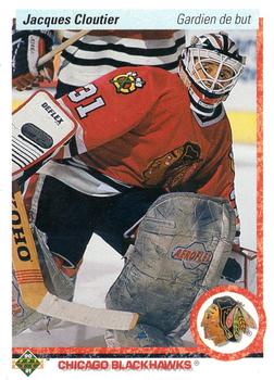 1990-91 Upper Deck French #114 Jacques Cloutier Front