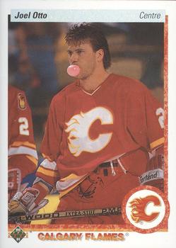 1990-91 Upper Deck French #141 Joel Otto Front