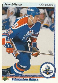 1990-91 Upper Deck French #145 Peter Eriksson Front