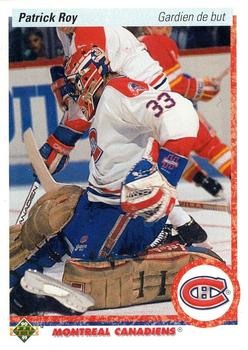 1990-91 Upper Deck French #153 Patrick Roy Front