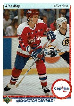 1990-91 Upper Deck French #240 Alan May Front