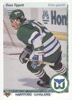 1990-91 Upper Deck French #270 Dave Tippett Front