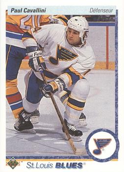 1990-91 Upper Deck French #281 Paul Cavallini Front