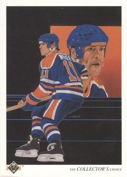 1990-91 Upper Deck French #321 Mark Messier Front