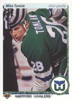 1990-91 Upper Deck French #343 Mike Tomlak Front