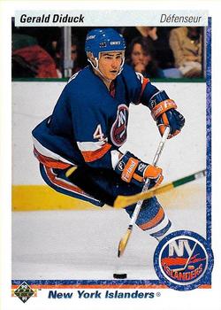 1990-91 Upper Deck French #390 Gerald Diduck Front