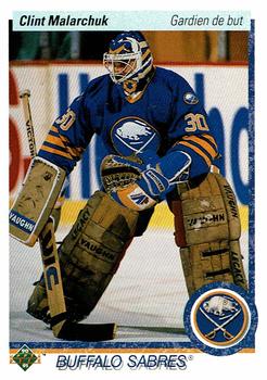 1990-91 Upper Deck French #399 Clint Malarchuk Front