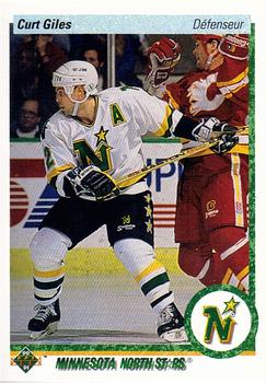 1990-91 Upper Deck French #9 Curt Giles Front