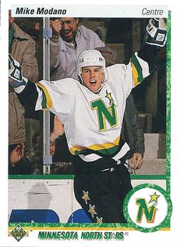 1990-91 Upper Deck French #46 Mike Modano Front