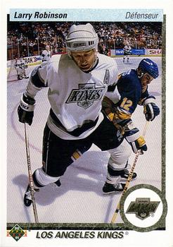 1990-91 Upper Deck French #52 Larry Robinson Front