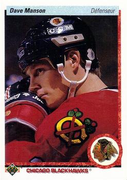 1990-91 Upper Deck French #85 Dave Manson Front