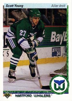 1990-91 Upper Deck French #87 Scott Young Front