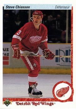 1990-91 Upper Deck French #96 Steve Chiasson Front
