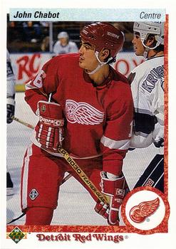 1990-91 Upper Deck French #113 John Chabot Front