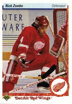 1990-91 Upper Deck French #115 Rick Zombo Front