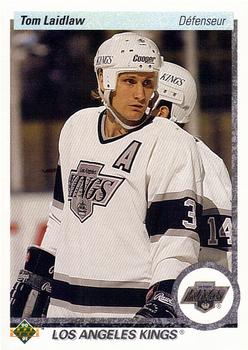 1990-91 Upper Deck French #119 Tom Laidlaw Front