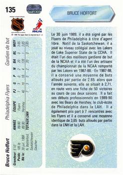 1990-91 Upper Deck French #135 Bruce Hoffort Back
